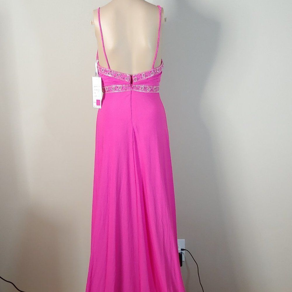 NWT Hi Low A-line Sexy Prom/Formal Gown by Excite - Picture 3 of 7
